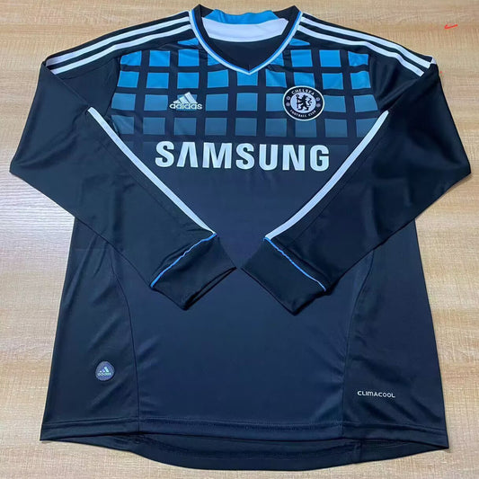Jersey 2011/12 Chelsea Visitante Manga larga Versión Fan Retro