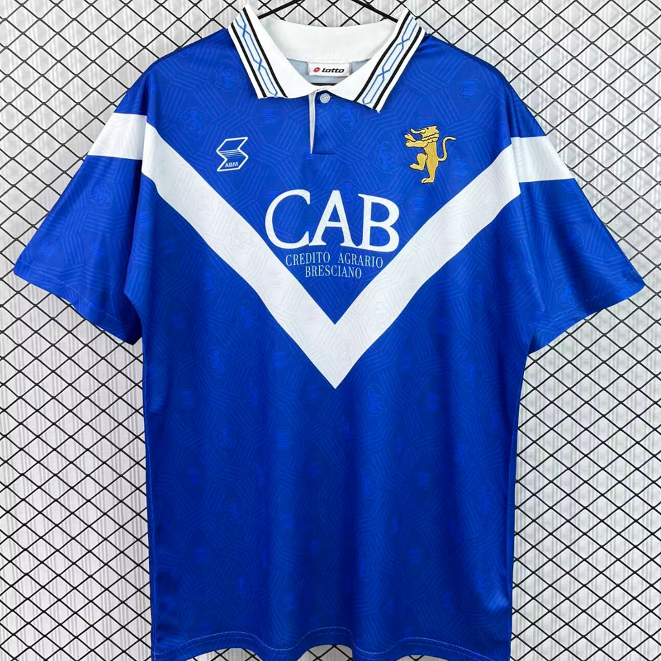jersey 1994/1995 brescia local manga corta versión fan retro