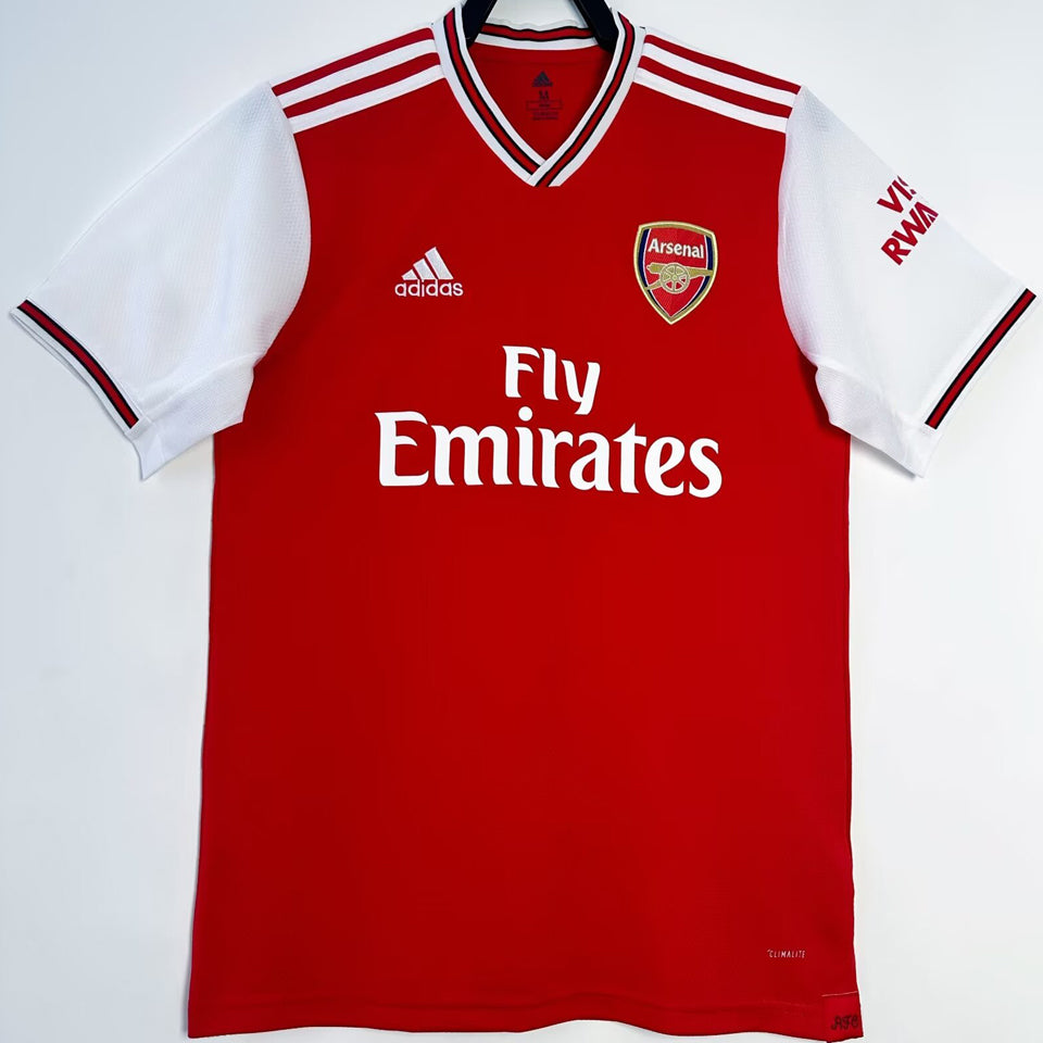 jersey 2019/20 arsenal local manga corta versión fan retro