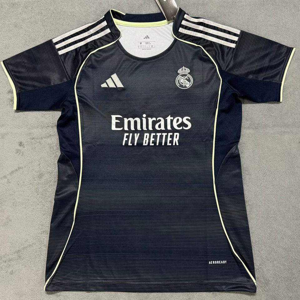 jersey 2025/26 real madrid visitante manga corta mujer