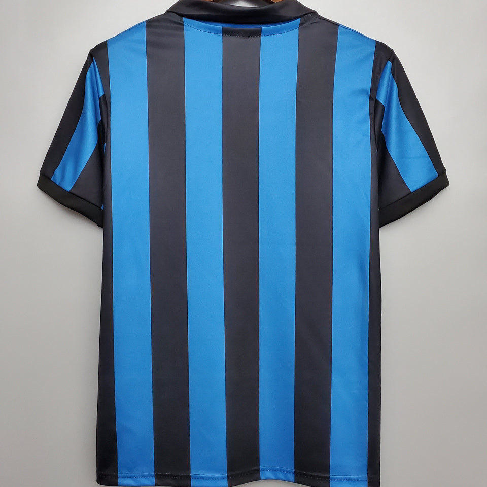 Jersey 1988/90 Inter Milan Local Manga corta Versión Fan Retro