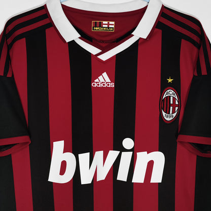 Jersey 2009/10 AC Milan Local Manga corta Versión Fan Retro