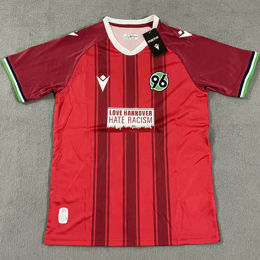 Jersey 2025/26 Hannover 96 Local Manga corta Versión Fan