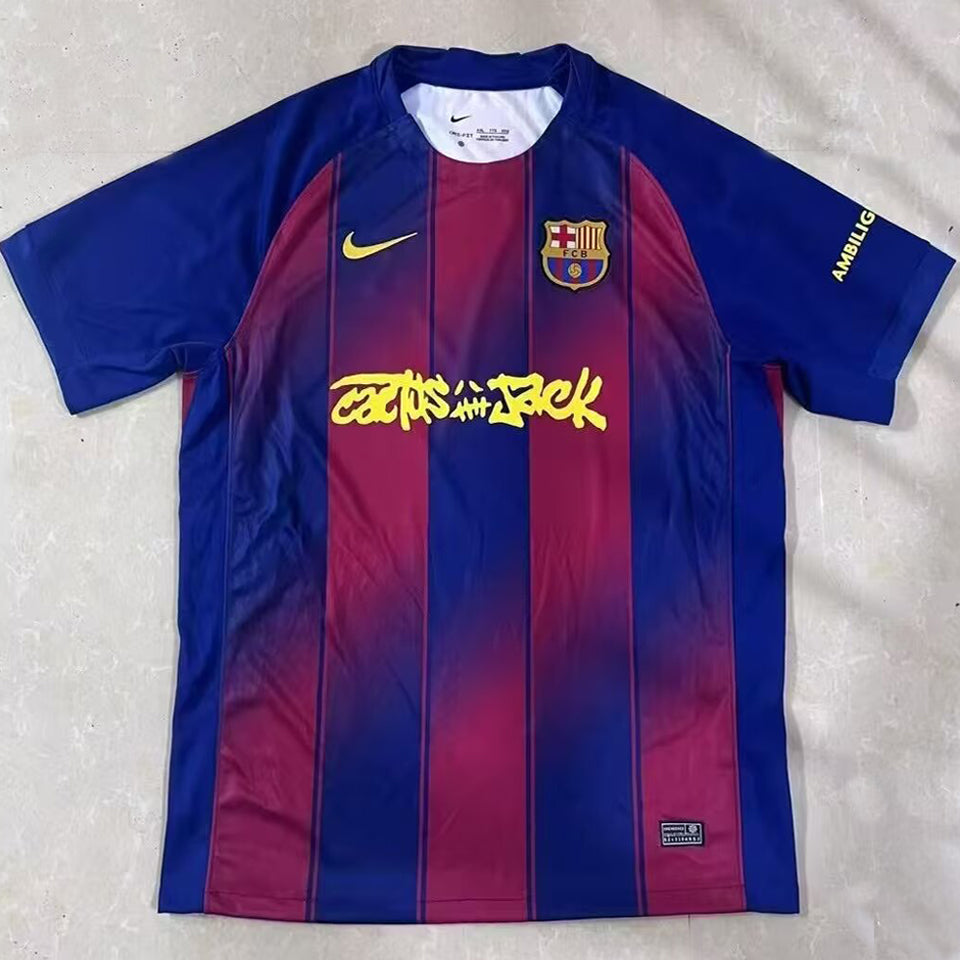 Jersey 2025/26 Barcelona Local Manga corta Versión Fan