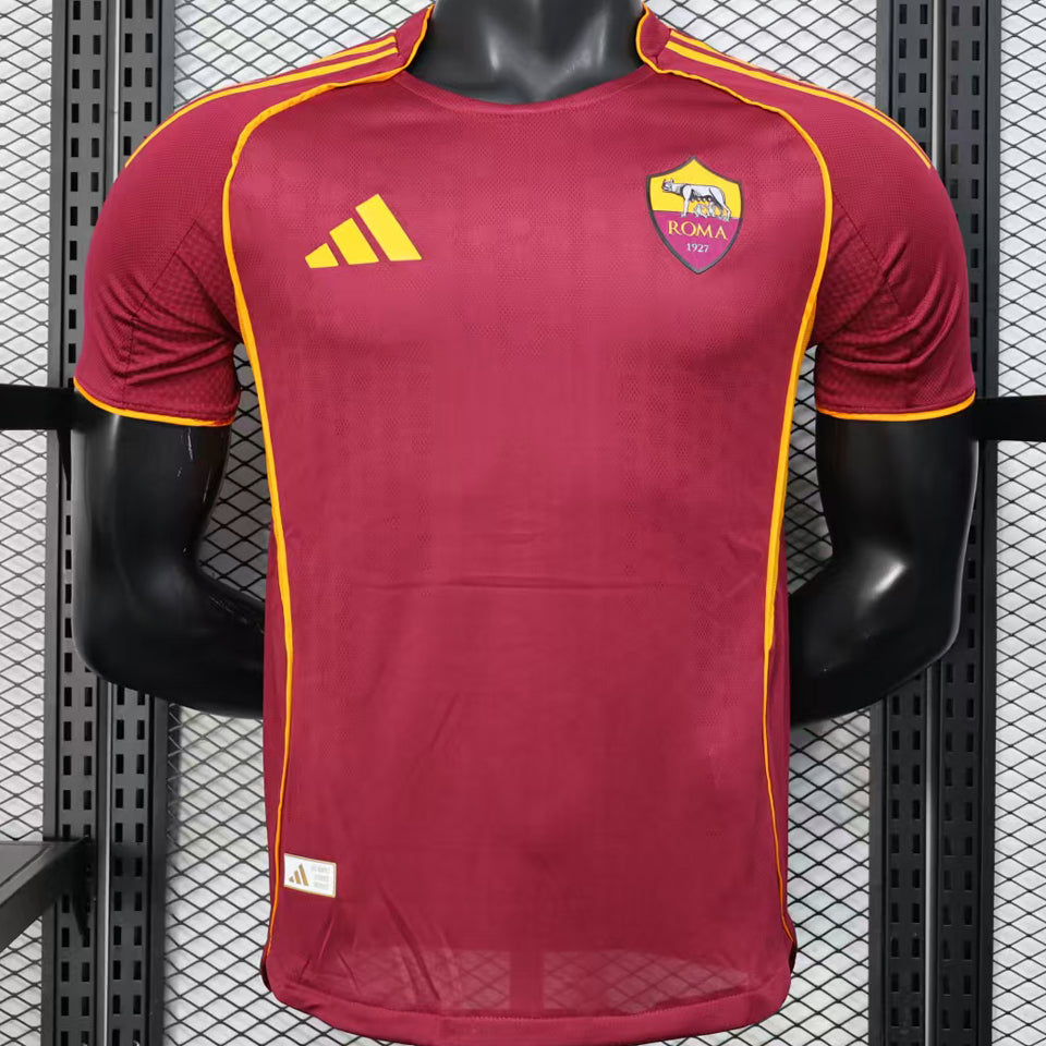 Jersey 2025/26 Roma Local Manga corta Versión Jugador
