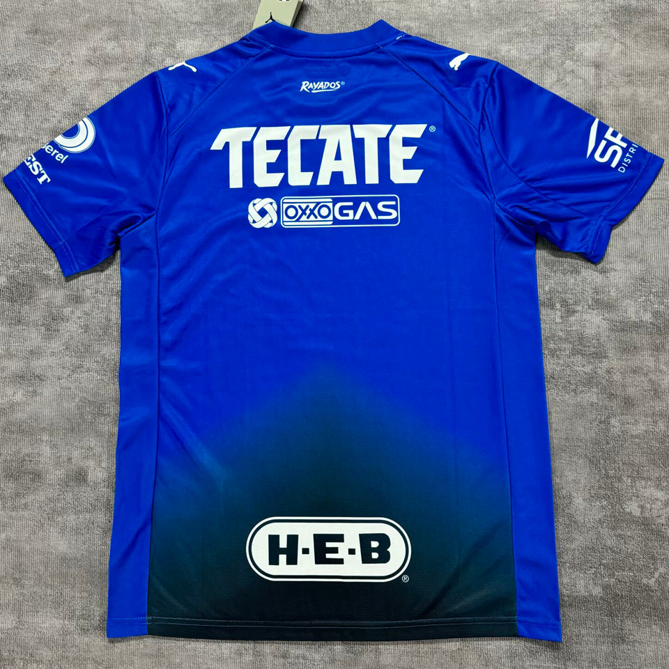 jersey 2025/26 monterrey tercero manga corta versión fan