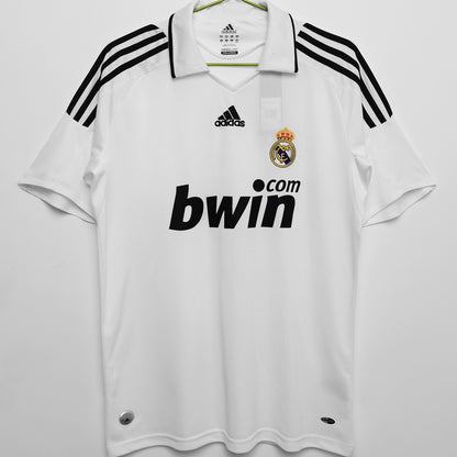 Jersey 2008/09 Real Madrid Local Manga corta Versión Fan Retro