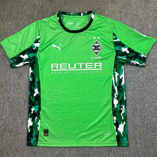 Jersey 2025/26 Monchengladbach Visitante Manga corta Versión Fan