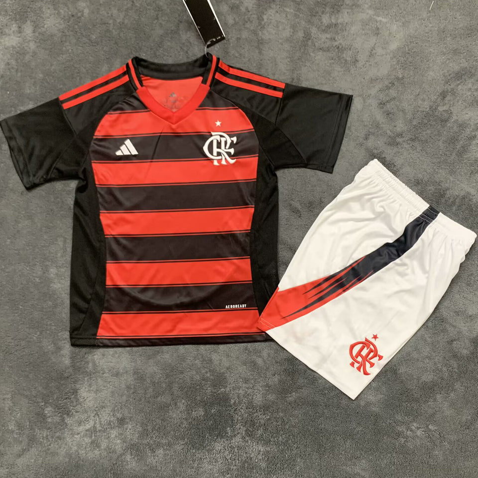 jersey 2025/26 flamengo local manga corta niño