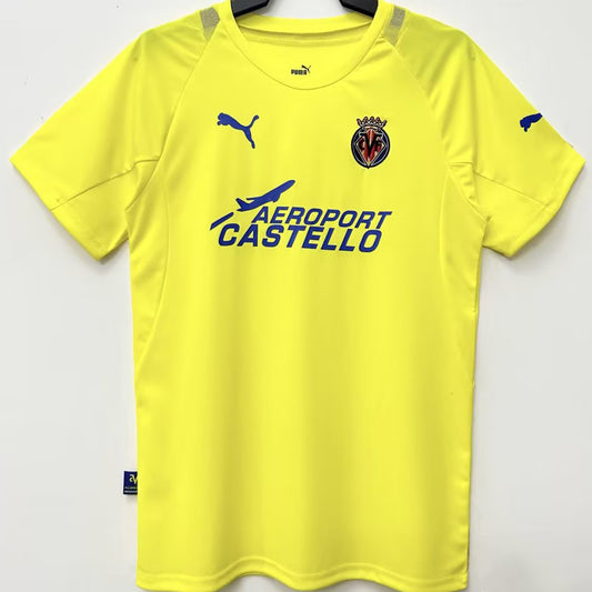 Jersey 2005/06 Villarreal FC Local Manga corta Versión Fan Retro