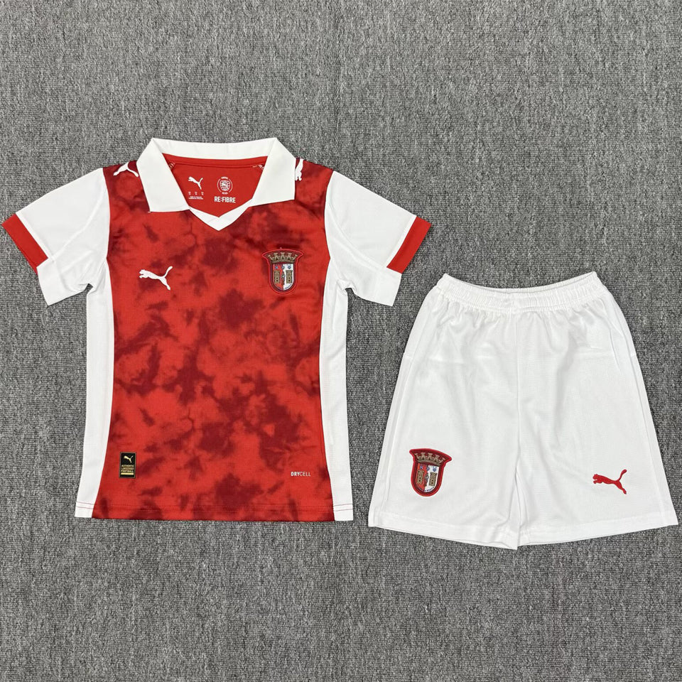 Jersey 2025/26 Sporting Braga Local Manga corta Niño
