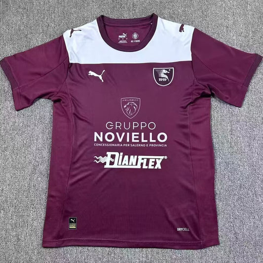 Jersey 2025/26 Salernitana Local Manga corta Versión Fan