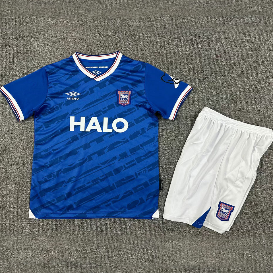 Jersey 2025/26 Ipswich Town Local Manga corta Niño