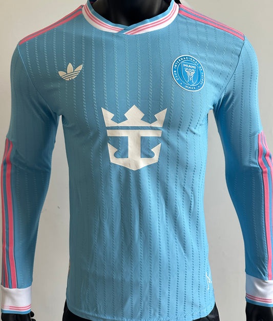 Jersey 2025/26 Inter Miami Tercero Manga larga Versión Jugador
