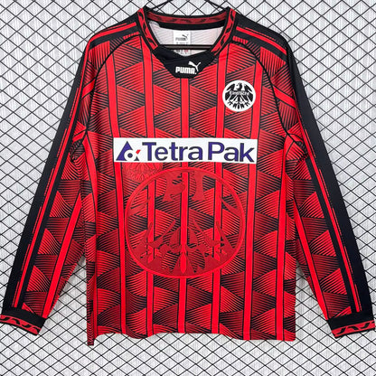 Jersey 1995/1996 Frankfurt Local Manga larga Versión Fan Retro