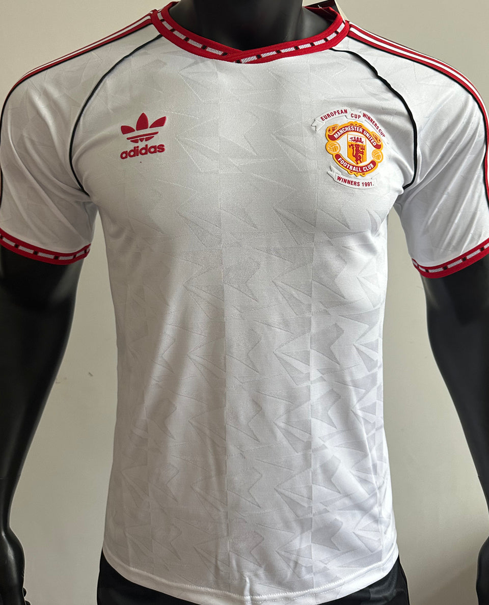jersey 2025/26 manchester united especial manga corta versión jugador retro