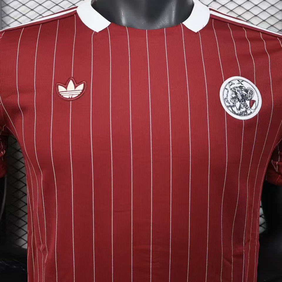 jersey 2025/26 ajax especial manga corta versión jugador retro