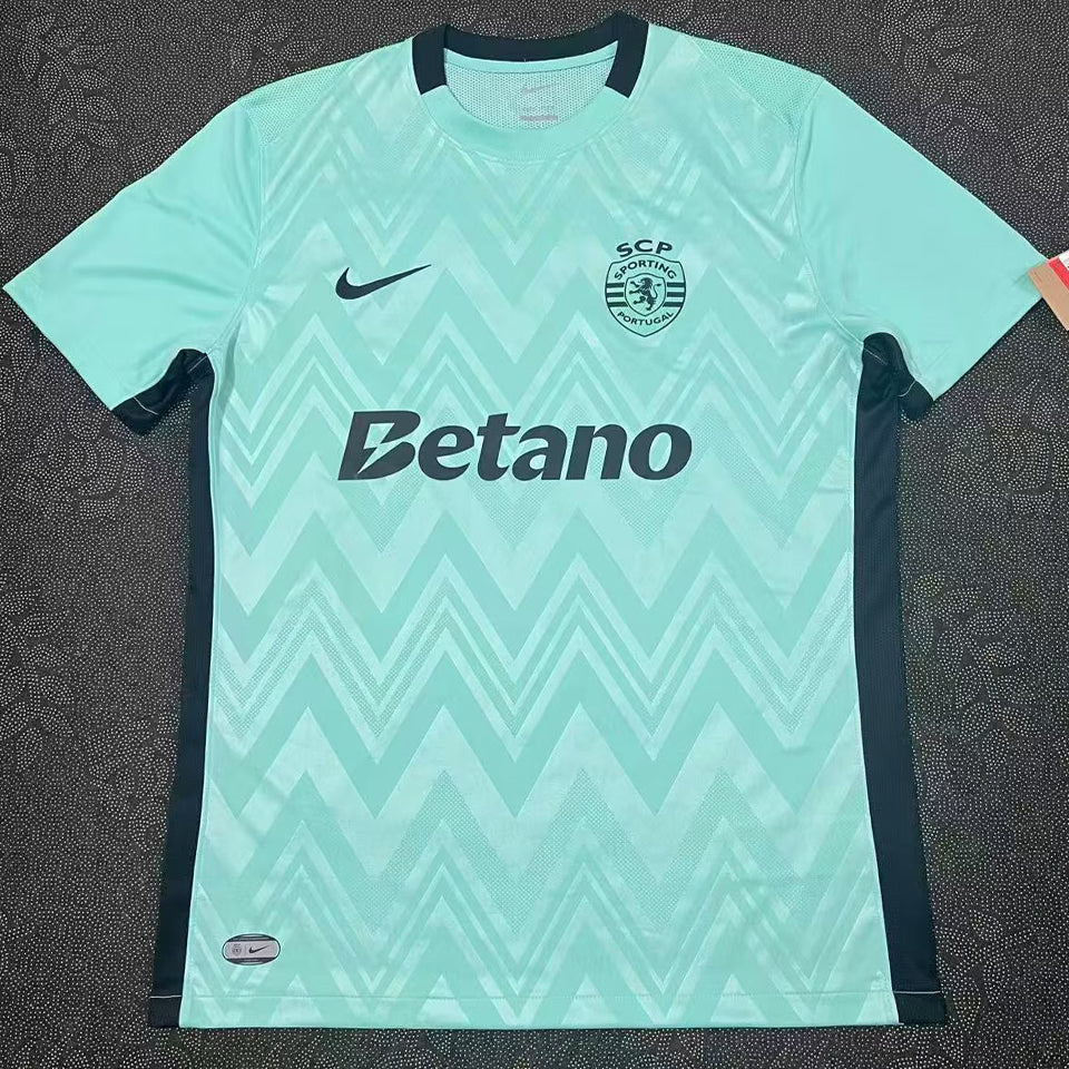jersey 2025/26 sporting cp lisbon especial manga corta versión fan