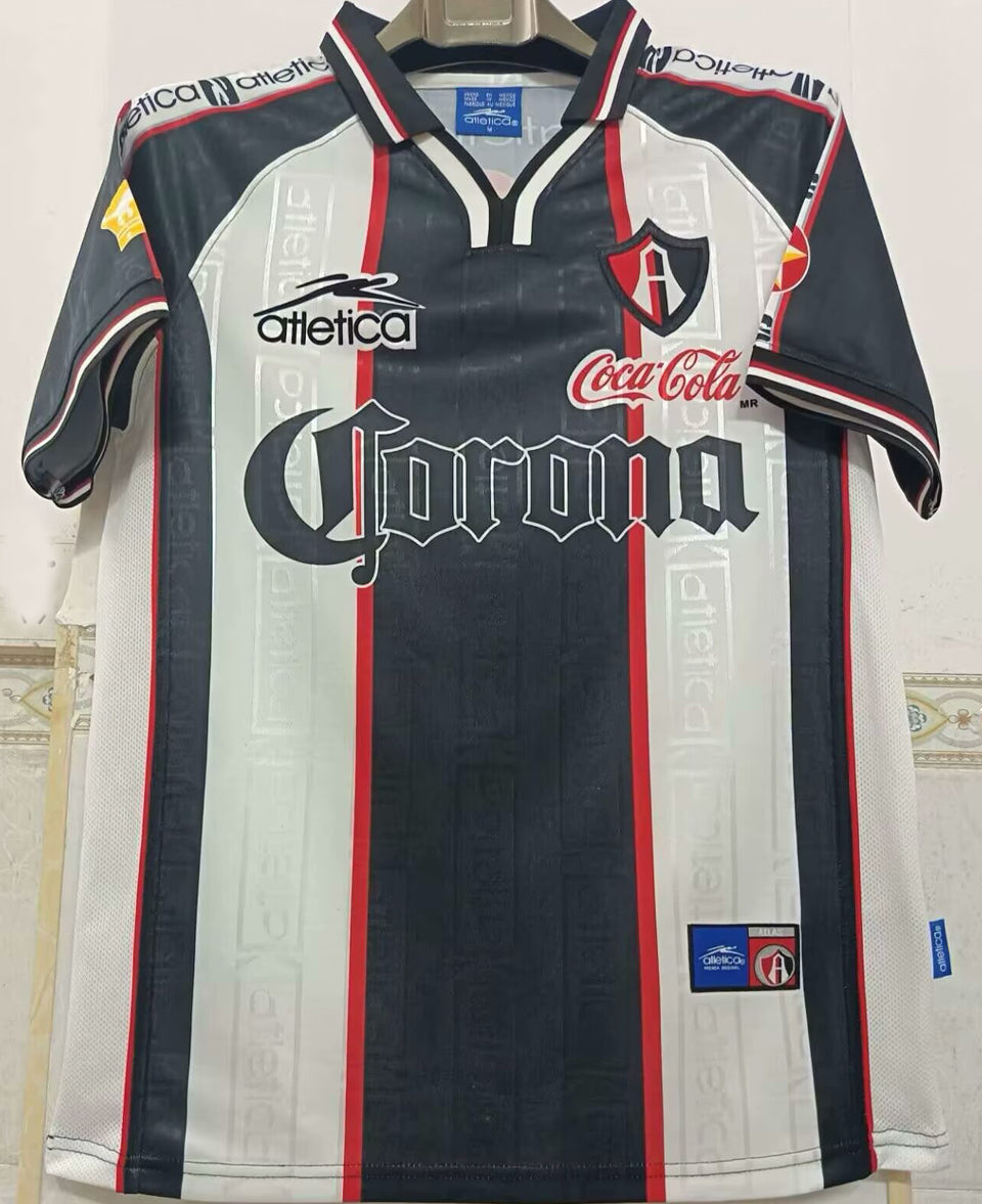 jersey 1999/2000 atlas tercero manga corta versión fan retro