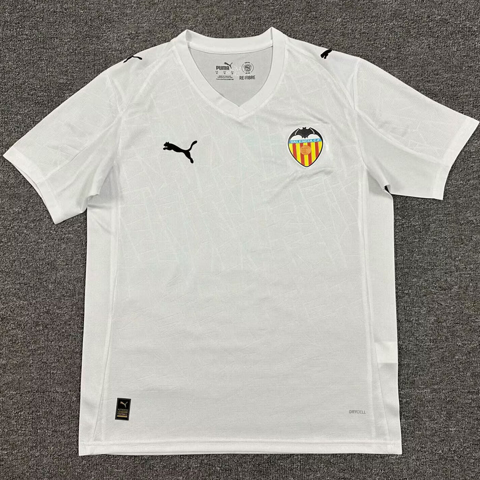 Jersey 2025/26 Valencia Local Manga corta Versión Fan