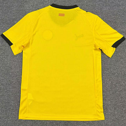 Jersey 2025/26 Girona Visitante Manga corta Versión Fan