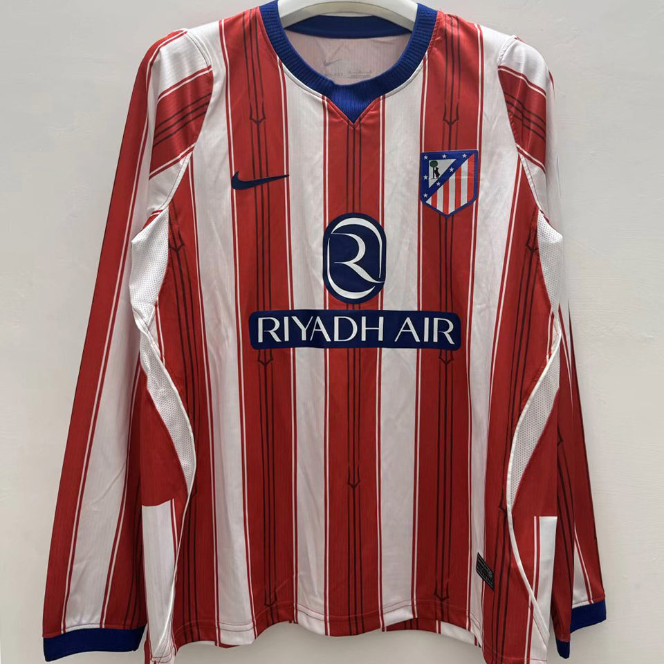 jersey 2026/27 atletico de madrid local manga larga versión fan