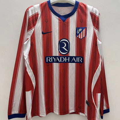 Jersey 2026/27 Atletico de Madrid Local Manga larga Versión Fan