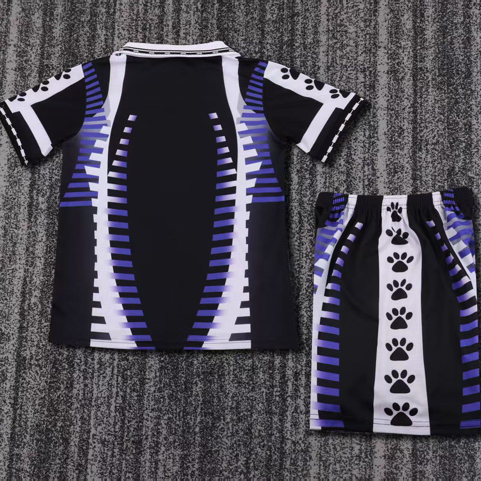 jersey 1997/1998 real madrid tercero manga corta niño retro