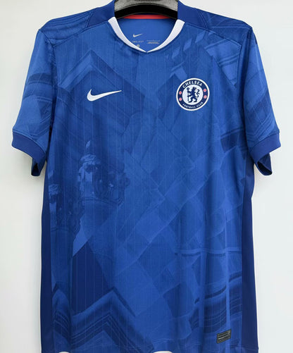 Jersey 2025/26 Chelsea Local Manga larga Versión Fan