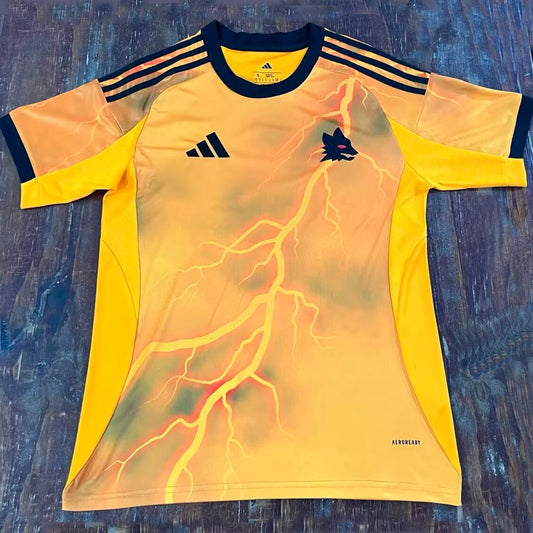 Jersey 2025/26 Roma Visitante Manga corta Versión Fan