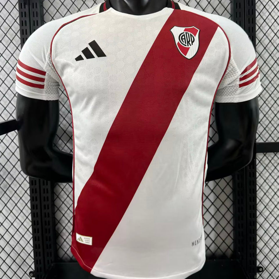 jersey 2025/26 river plate local manga corta versión jugador