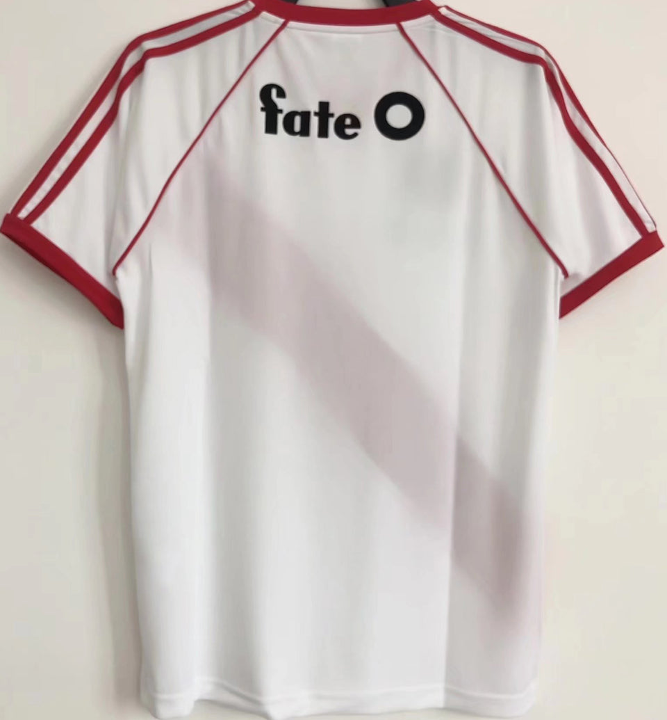 jersey 1986 river plate local manga corta versión fan retro