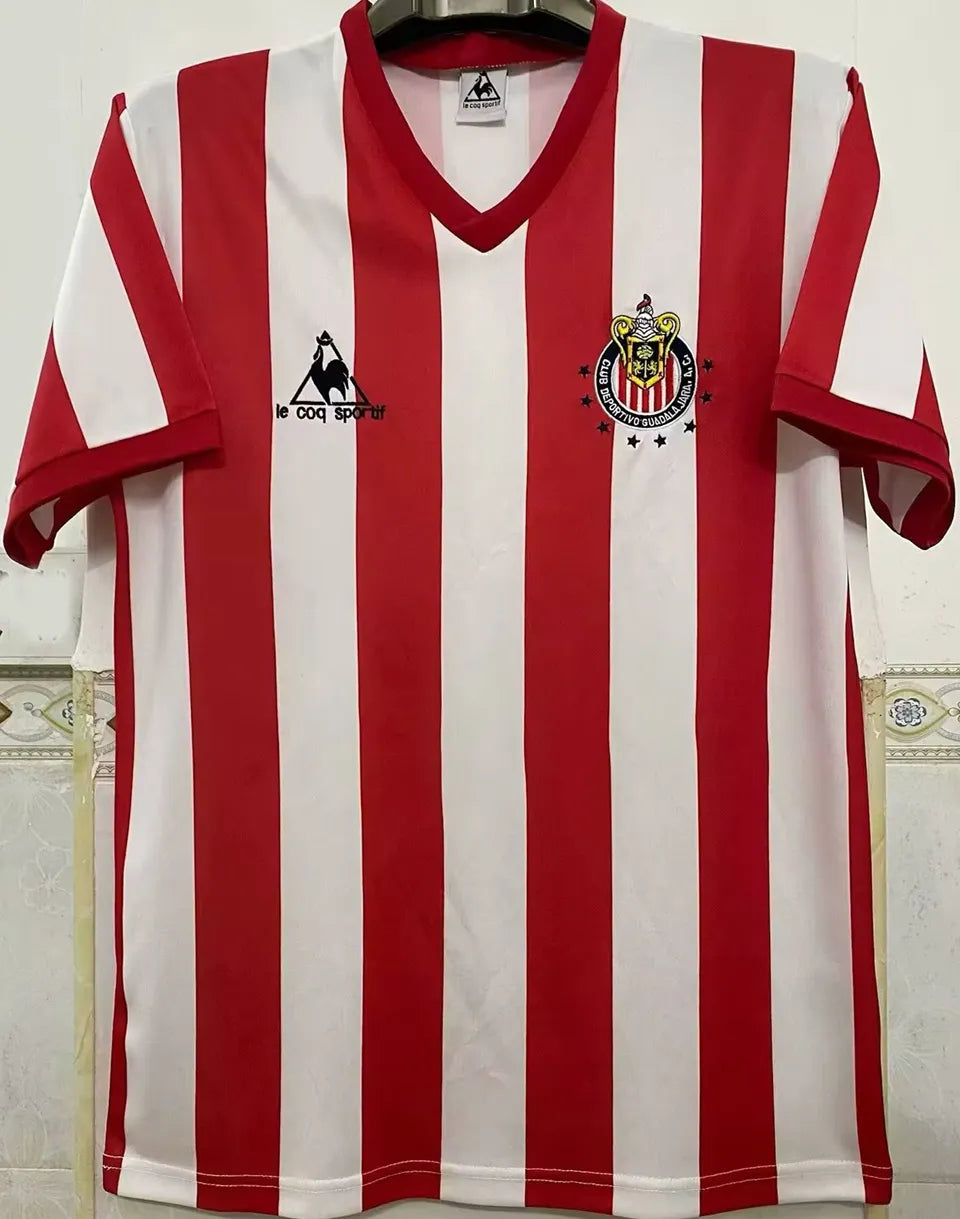 Jersey 1986/87 Chivas Local Manga corta Versión Fan Retro