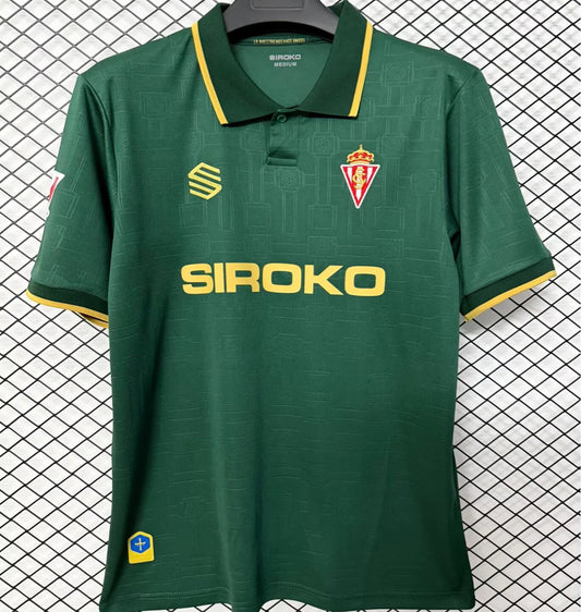 Jersey 2026/27 Gijon Visitante Manga corta Versión Fan
