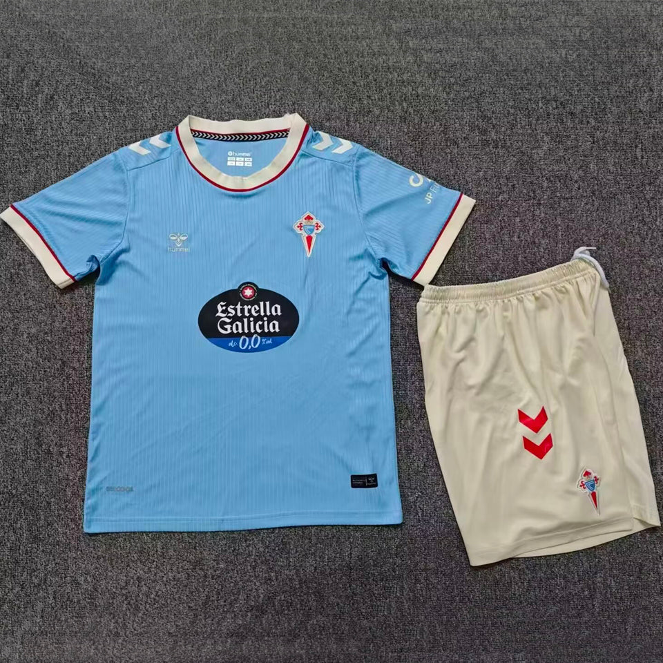 jersey 2026/27 celta local manga corta niño