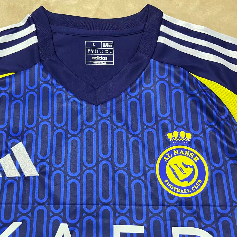 jersey 2024/25 al nassr visitante manga corta versión fan