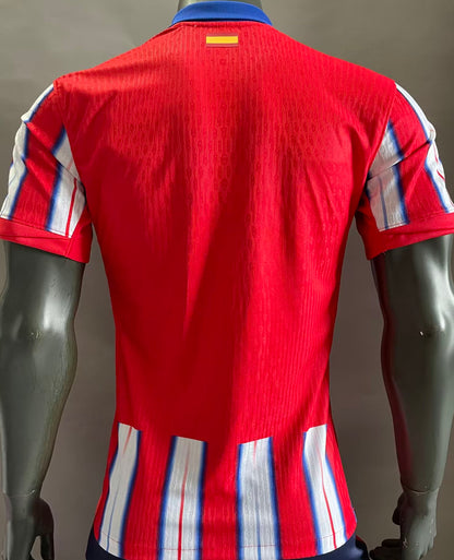 Jersey 2024/25 Atletico de Madrid Local Manga corta Versión Jugador
