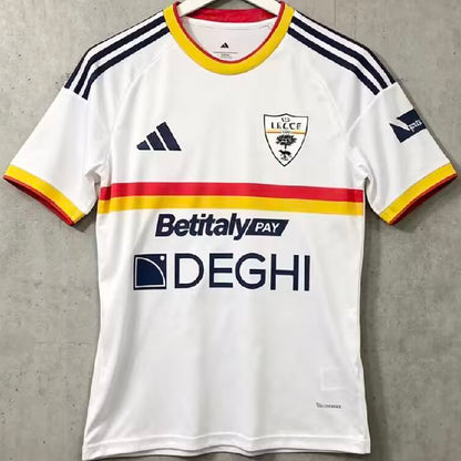 Jersey 2026/27 Lecce Visitante Manga corta Versión Fan