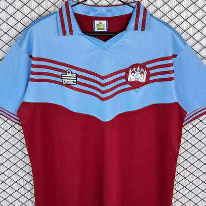 Jersey 1976/1980 West Ham Local Manga corta Versión Fan Retro