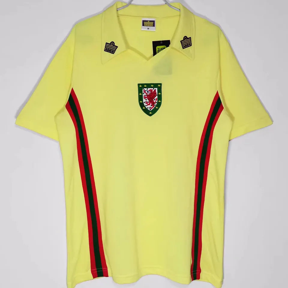 1976/79 Wales Visitante Versión Fan Selecciones Retro