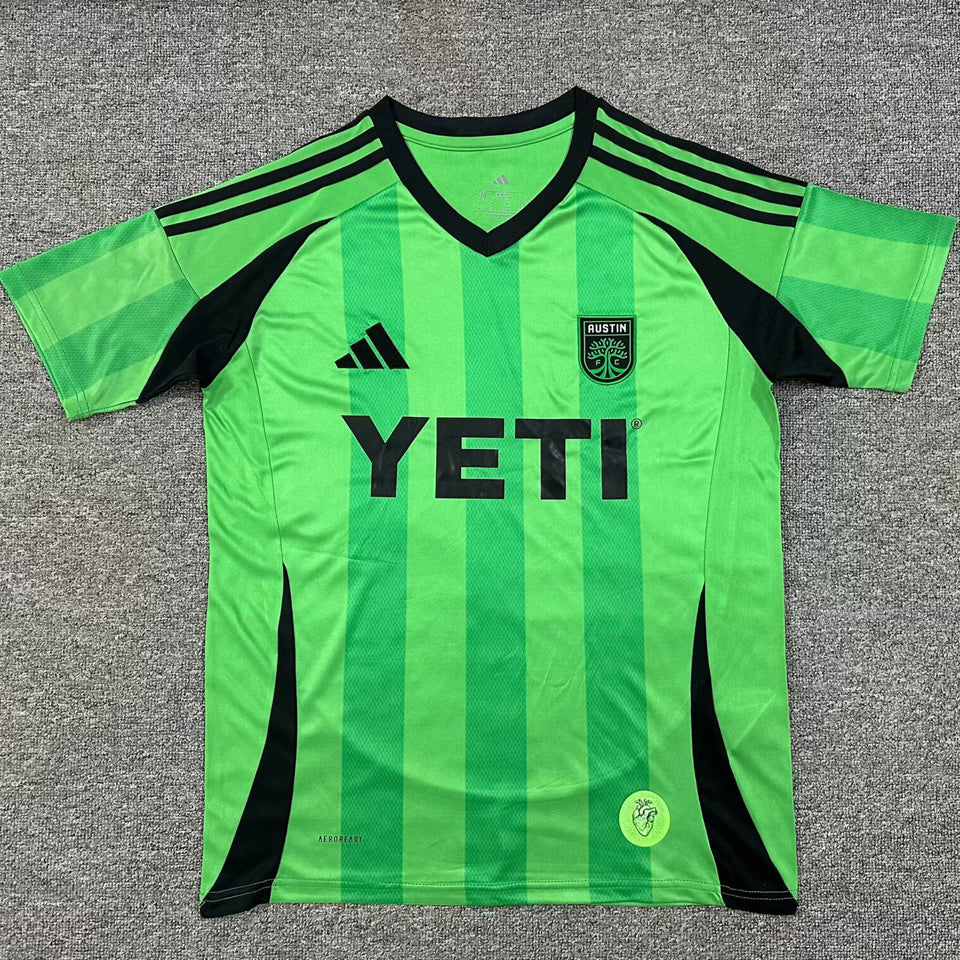 jersey 2025/26 austin fc local manga corta versión fan