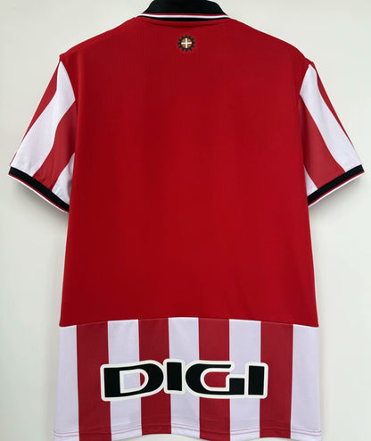 Jersey 2025/26 Bilbao AT Local Manga corta Versión Fan