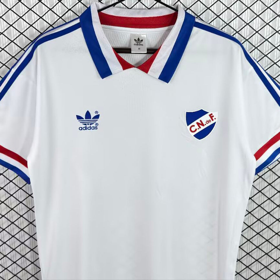 jersey 1980/1982 uruguay nacional club local manga corta versión fan