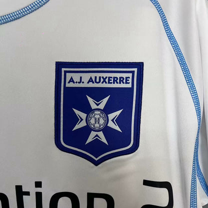 Jersey 2003/04 AJ Auxerre Local Manga larga Versión Fan Retro