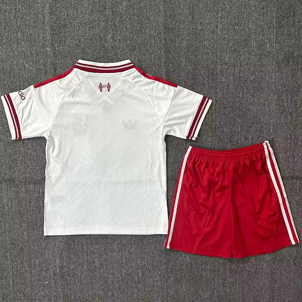 jersey 2026/27 liverpool visitante manga corta niño