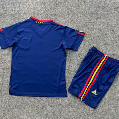 2010 España Visitante Niño Selecciones Retro