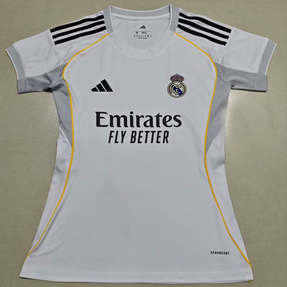 Jersey 2025/26 Real Madrid Local Manga corta Mujer