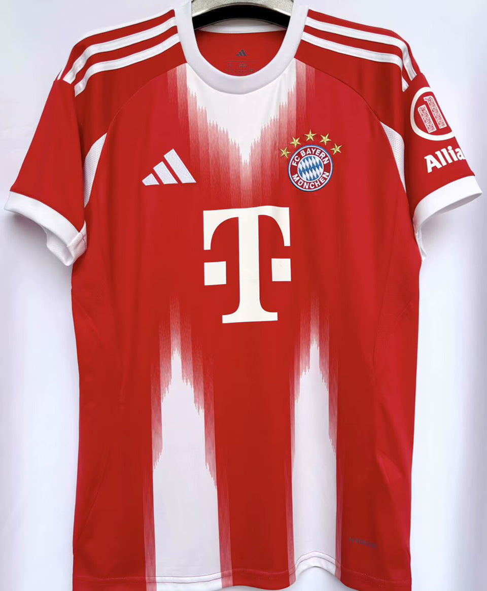 jersey 2025/26 bayern munich local manga corta versión fan