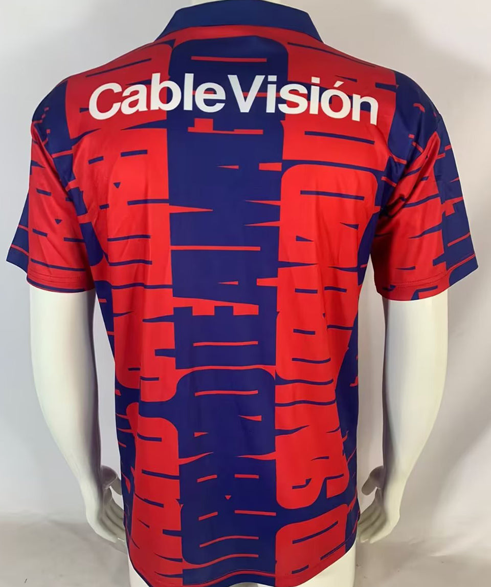 jersey 1995/96 san lorenzo local manga corta versión fan retro