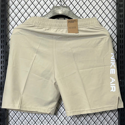 2025 AIR Beige Casual Especial Versión Fan Shorts/ Pantalones